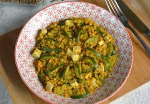 Lentille courgette