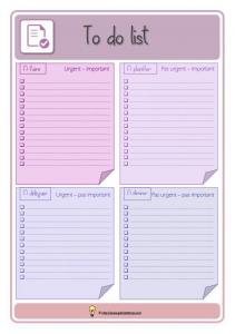 Todolist eisenhover